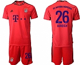 2020-21 Bayern Munich 26 ULREICH Red Goalkeeper Soccer Jersey,baseball caps,new era cap wholesale,wholesale hats